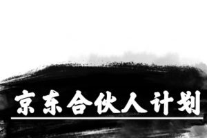 京东合伙人计划，轻松月入过万，赚钱项目，只需复制粘贴