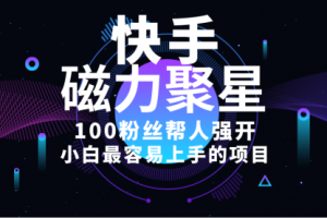 小白最容易上手的项目！售卖磁力聚星开通码，一单20