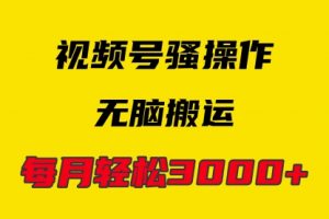 4月最新视频号无脑爆款玩法，每天轻松3000+