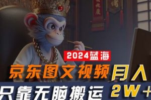 2024最新蓝海项目，只靠无脑搬运，不需要剪辑，有手就会
