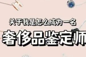 新手操作奢饰品鉴定项目，手把手教小白如何鉴定奢侈品并从中获利