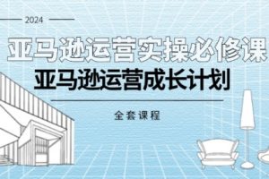 亚马逊运营实操必修课，亚马逊运营成长计划（全套课程）