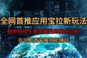 腾讯应用宝王者荣耀残局模式拉新赛道，轻松日如1000+