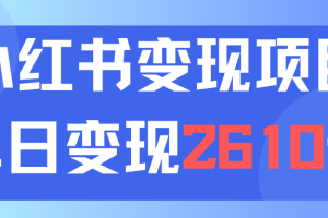 利用小红书卖资料单日引流150人当日变现2610元小白可实操