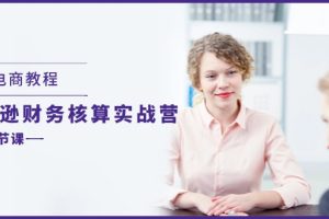 跨境电商教程：亚马逊-财务核算实战营（28节课）