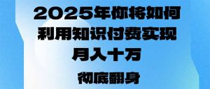 2025年，我们将如何运用社交电商完成月入十万，乃至年收入百万？