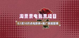 影票无门槛券营销推广_0.1亓买10亓零门槛 方式通道(v1.0版实例教程)