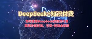 怎么使用DeepSeek在社交电商跑道价值变现，引流方法 转现全过程