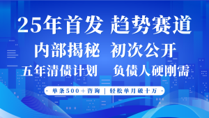 2025年首次亮相，真正意义上的事业心跑道，客咨持续，单月轻轻松松破十