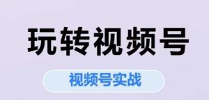 玩转视频号，视频号实战系列课