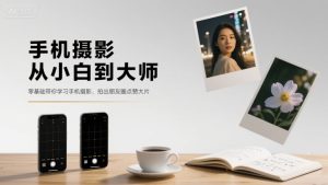 手机摄影从小白到大师，零基础带你学习手机摄影，拍出朋友圈点赞大片