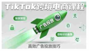 TikTok跨境电商全流程实操课，助力从业者掌握TikTok跨境电商运营核心技能，高效开展业务